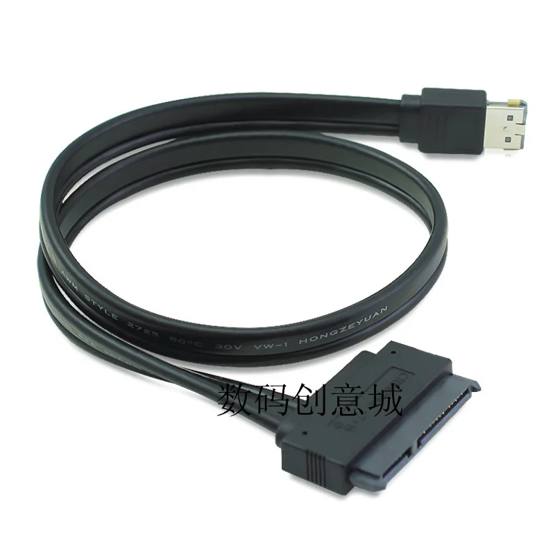 Кабель ESATA + USB combo Power 12 В и 5 в 2 SATA 22Pin 7 15 Pin HDD Female 50 см|sata 22pin|esata esataesata to esata |