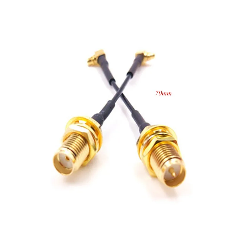 

Original 1PCS PandaRC MMCX to SMA/RP-SMA Female Adapter Connector Cable 70mm