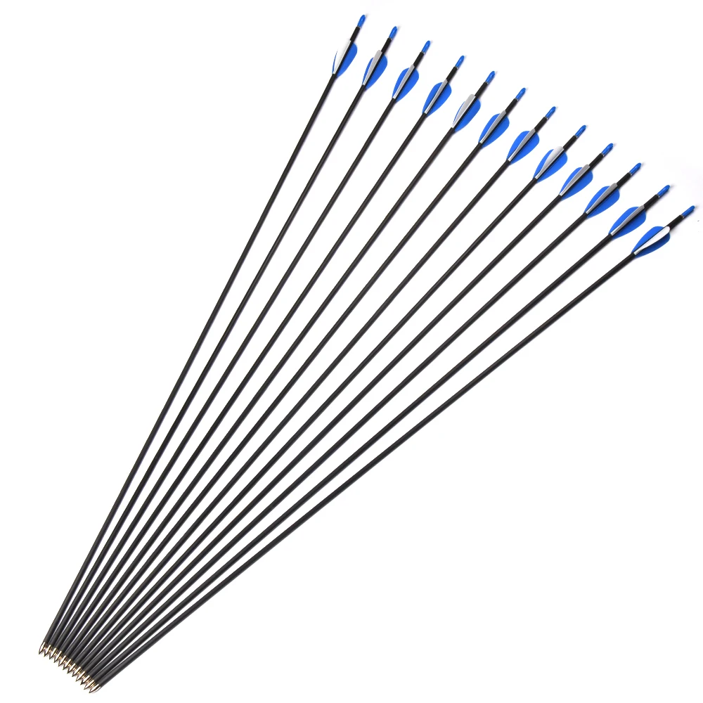Polegadas de Carbono Diâmetro da Seta Tiro com Arco 700 para Recurvo Puro Coluna Arco Seta Prática Caça 31 5mm 9 High Quality Esporte e Lazer