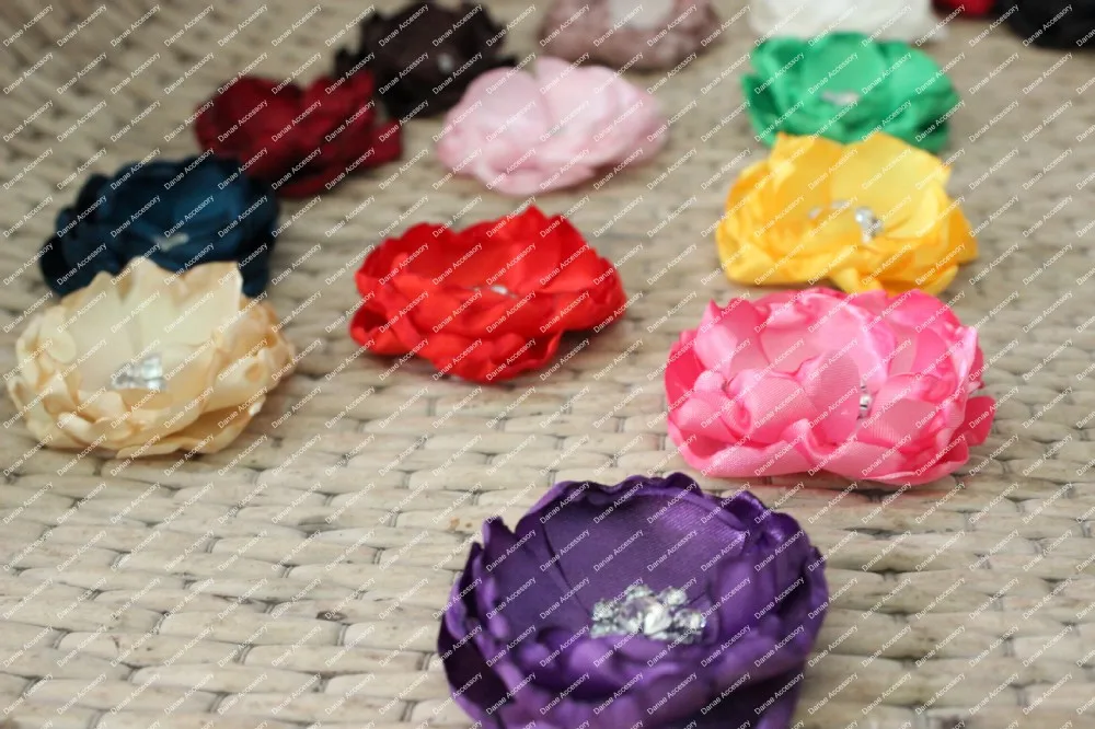 Рисунок 6 - Романтический атласный цветок со сжиженными краями