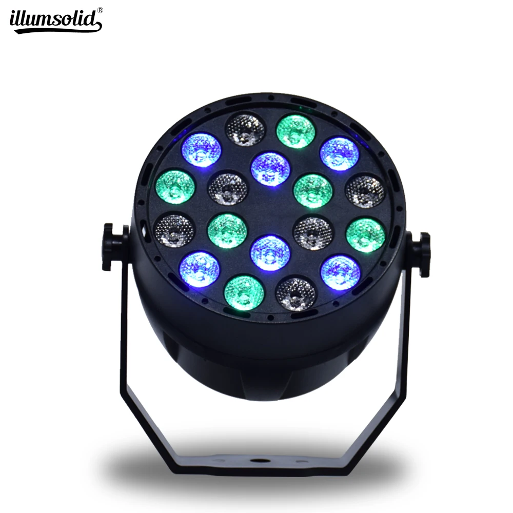 

led par 18x3w RGBW With DMX512 for club Sound Activated Disco Ball