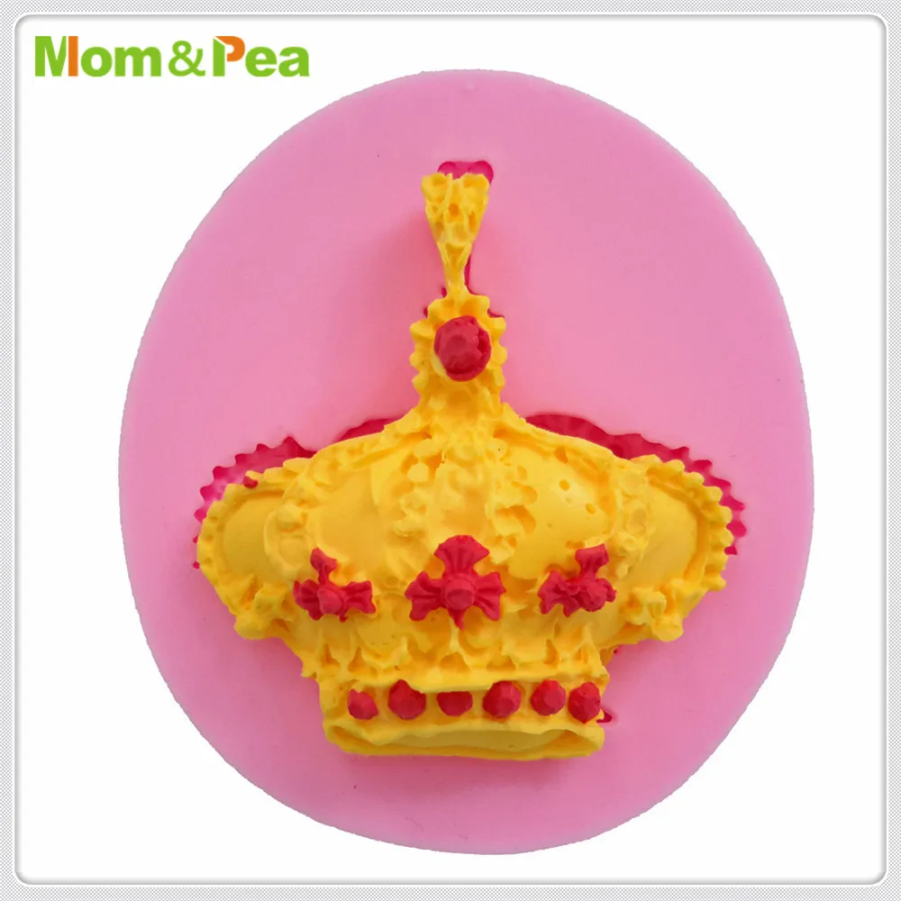 Силиконовая форма в форме короны Mom &amp Pea MPA1898 украшение для торта 3D помадки