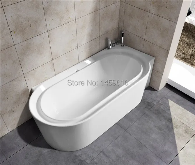 71 rectangular fiberglass with resin freestanding seamless joint