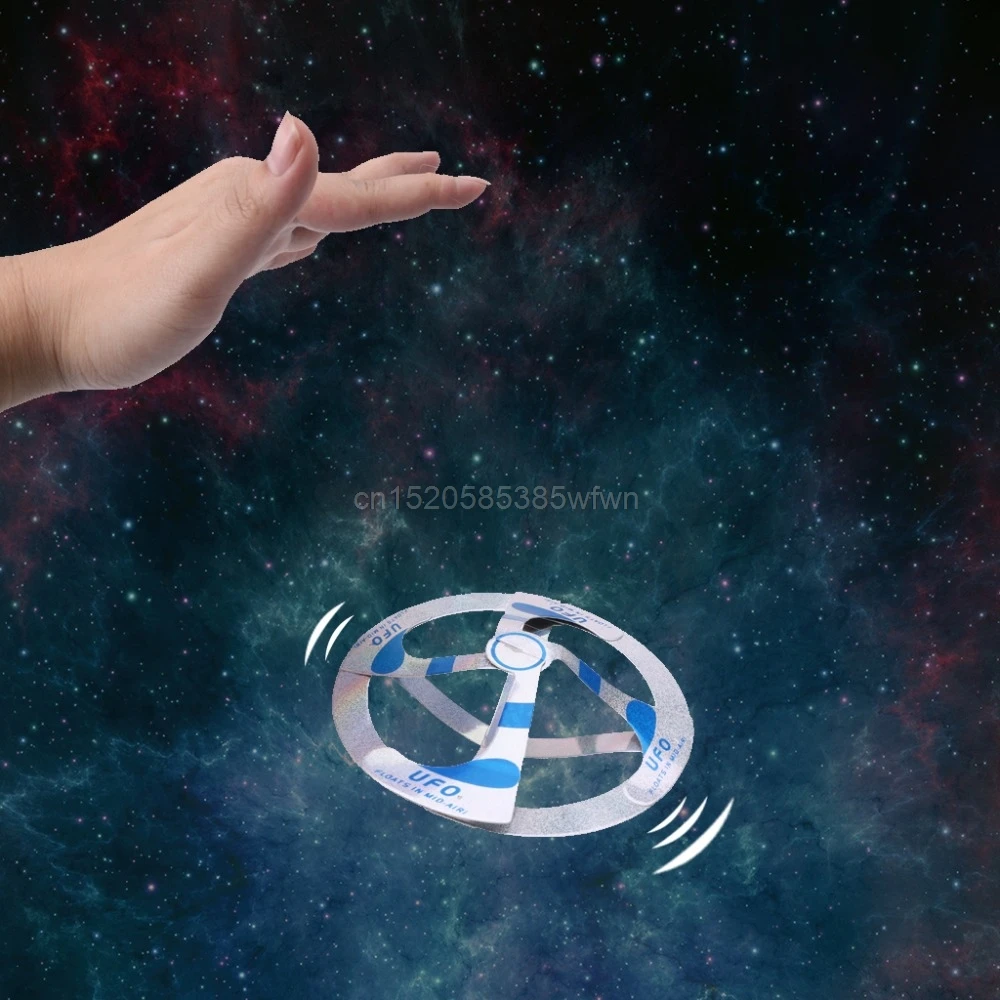 

Amazing Mystery UFO Floating Flying Disk Magic Creative Trick Saucer Kids Toy #HC6U# Drop shipping