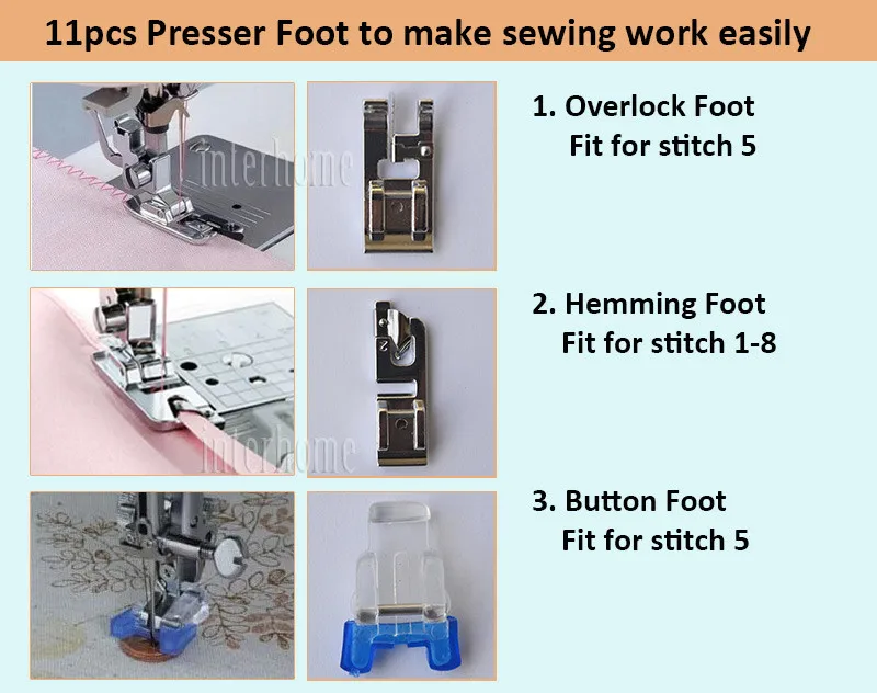 Fanghua мини 12 стежков швейная машина бытовая многофункциональная двойная нить и скорость свободной руки крафтинг машина для починки