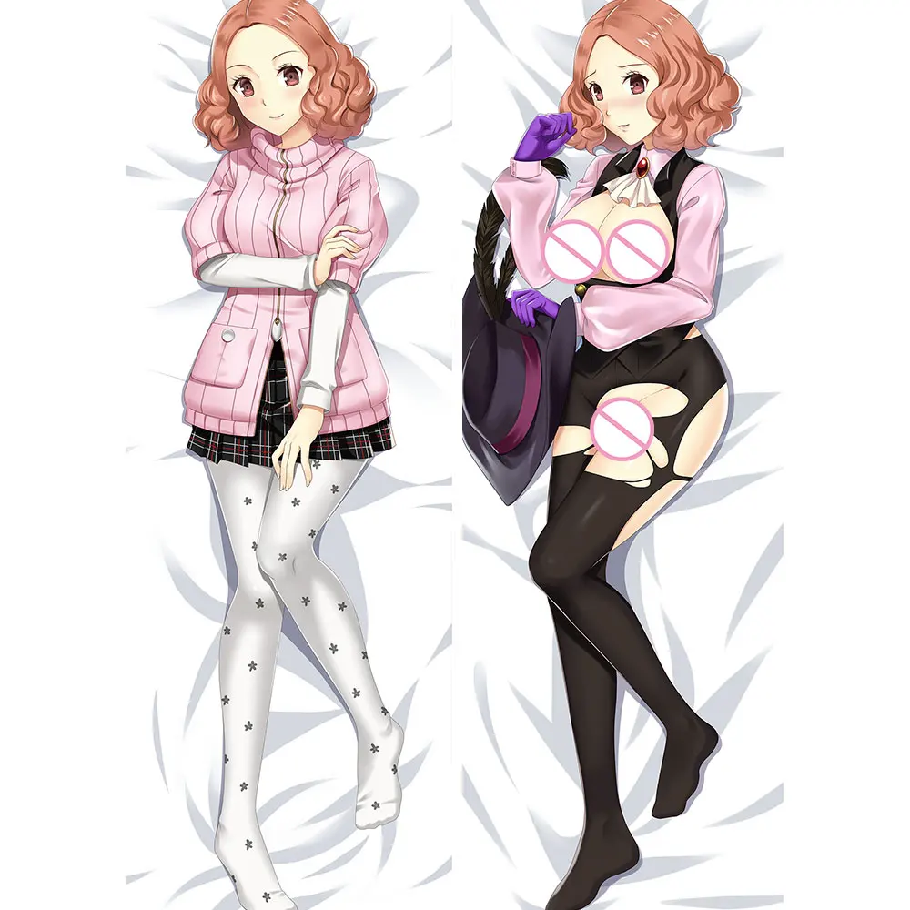 Аниме JK Game Persona 5 P5 Haru Okumura Noir Dakimakura Чехол для подушки тела чехол девочек|Реквизит