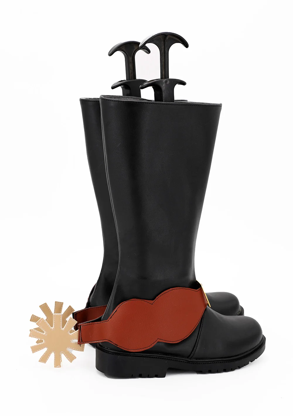 Red Dead Redemption Arthur Morgan Cosplay Boots Black Shoes Custom Made (3)