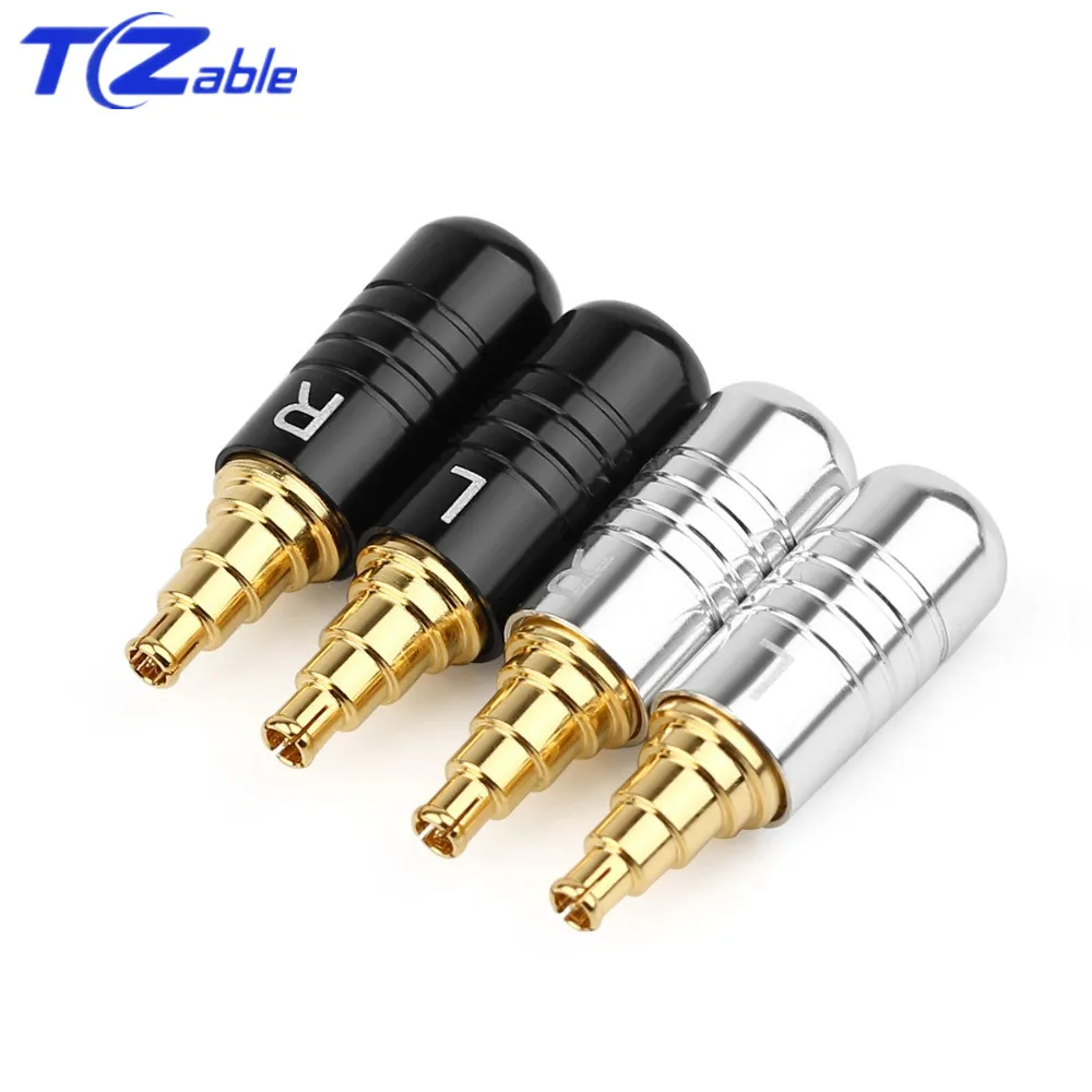 Hifi Audio Connector Earphone Pin Plug For IE40 Pro Headphones Jack Solder Wire Connector DIY Replace Headphone Cable Adapter