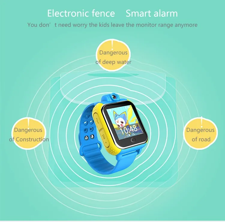 Q10 GPS Tracker Watch 3G For Kids SOS Emergency