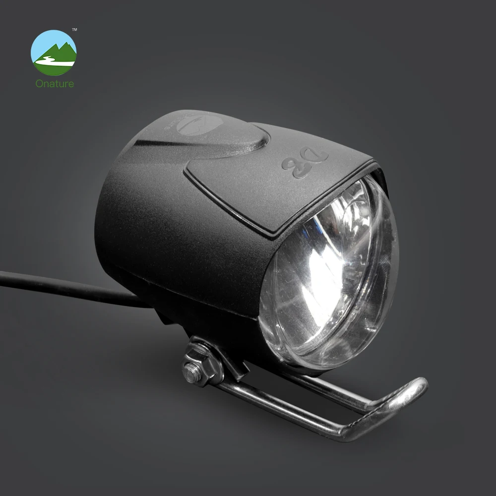 Onature 40 lux ebike light led headlight input DC6V 12V 24V 36V 48V