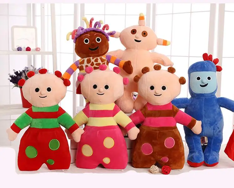 

candice guo! In the night garden cute plush toy stuffed doll Iggle Piggle Upsy Daisy Makka Pakka Tombliboos birthday gift 6pcs