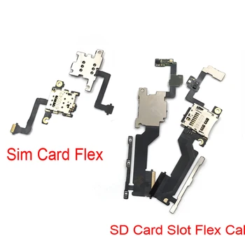 

For HTC One M9 Plus SIM Card & SD TF Memory Card Reader Slot Socket Holder Flex Cable Board Repair Parts