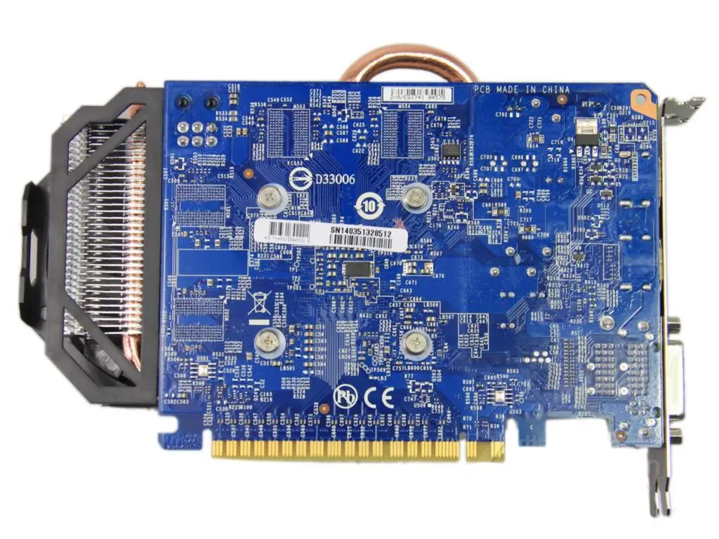 Оригинальная графическая карта GIGABYTE GV N75TOC 2GI GTX750 GPU 128Bit GDDR5 GTX 750 Ti 2 Гб видеокарта