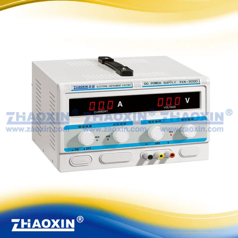 

ZHAOXIN All New Digital RXN-3030D Linear DC Power Supply 0-30V Outpur Voltage, 0-30A Output Current