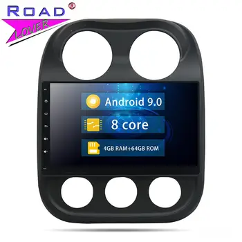 

Car Radio Android 9.0 DVD Player For Jeep Compass 2014-2015 Stereo GPS Navigation Magnitol 2 Din Multimedia Car Autoradio Unit