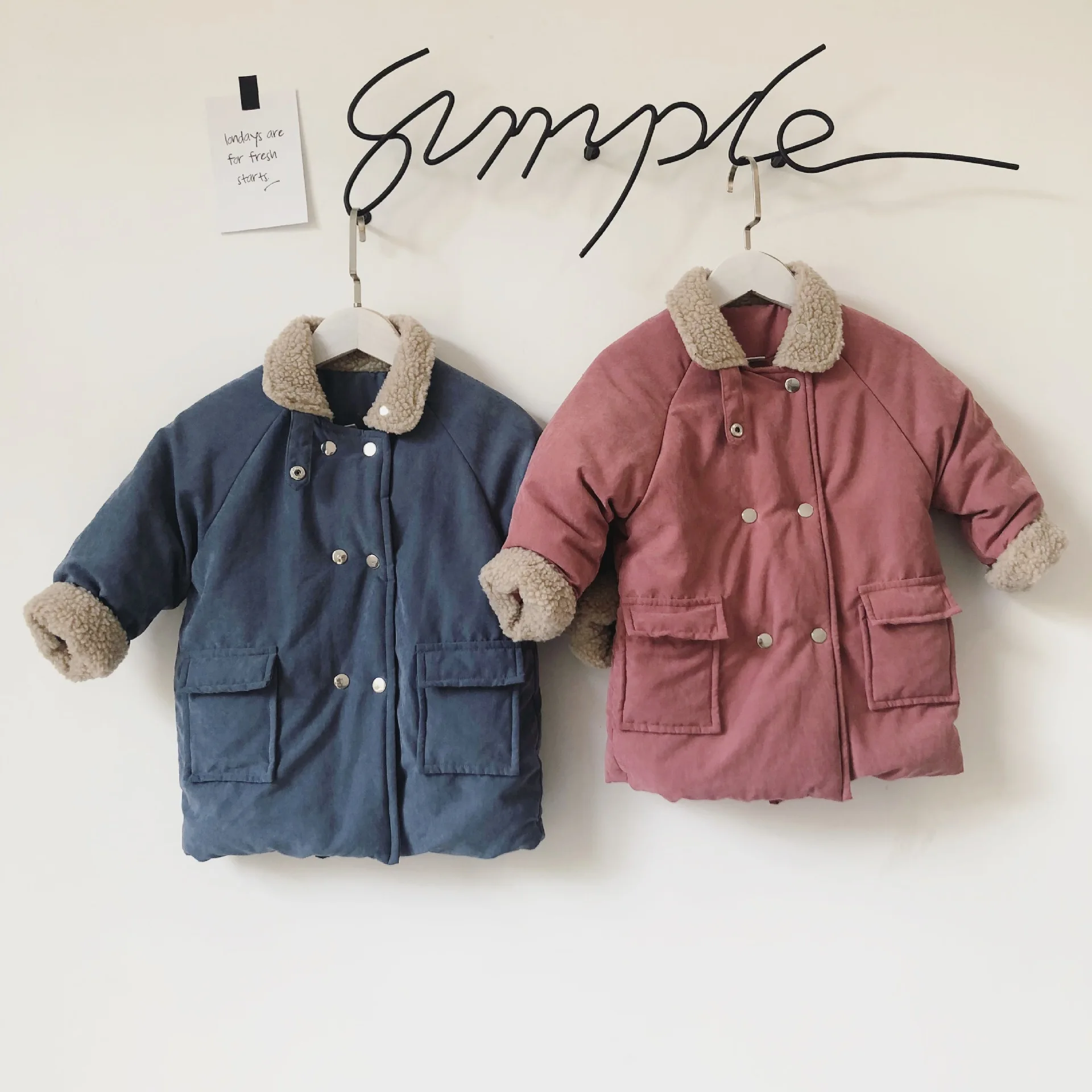 Baby Boys Girls Winter Coats Toddler Infant Warm Coat Kids Thicken