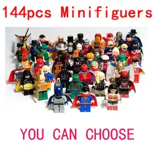 Minifiguers характер бэтмен звездные войны NINJAGO 5шт-паук железный человек мстители CHIMN пираты карибского моря 8 / установить совместимость с Lego