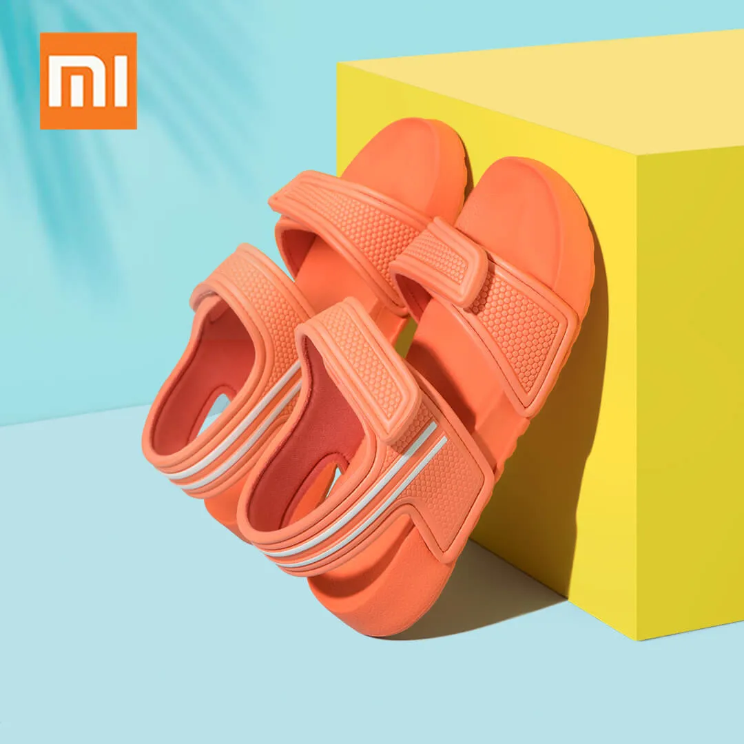 Xiaomi детские сандалии удобные легкие Нескользящие девочек и мальчиков пляжная обувь мягкие босоножки на высоком каблуке; сезон лето детские Повседневная детская обувь