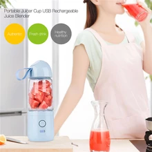 Портативная соковыжималка для фруктов, бутылка, перезаряжаемая соковыжималка для овощей, USB, мини-блендер для сока, для приготовления твердых продуктов, для путешествий, молочный коктейль, машина 0