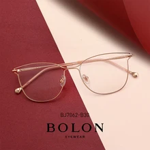 BOLON, оптические очки, оправа для женщин, кошачий глаз, оправа для очков, модные женские очки кошачий глаз, BJ7062