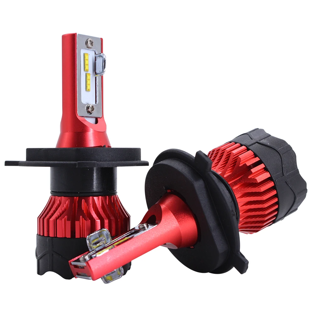 

2PCS Mini LED Headlight Bulb H4 H11 H8 H1 HB3 9005 9006 H9 HB4 ZES Car Light 12000LM 100W 6000K 12V 24V Auto Fog Lamp