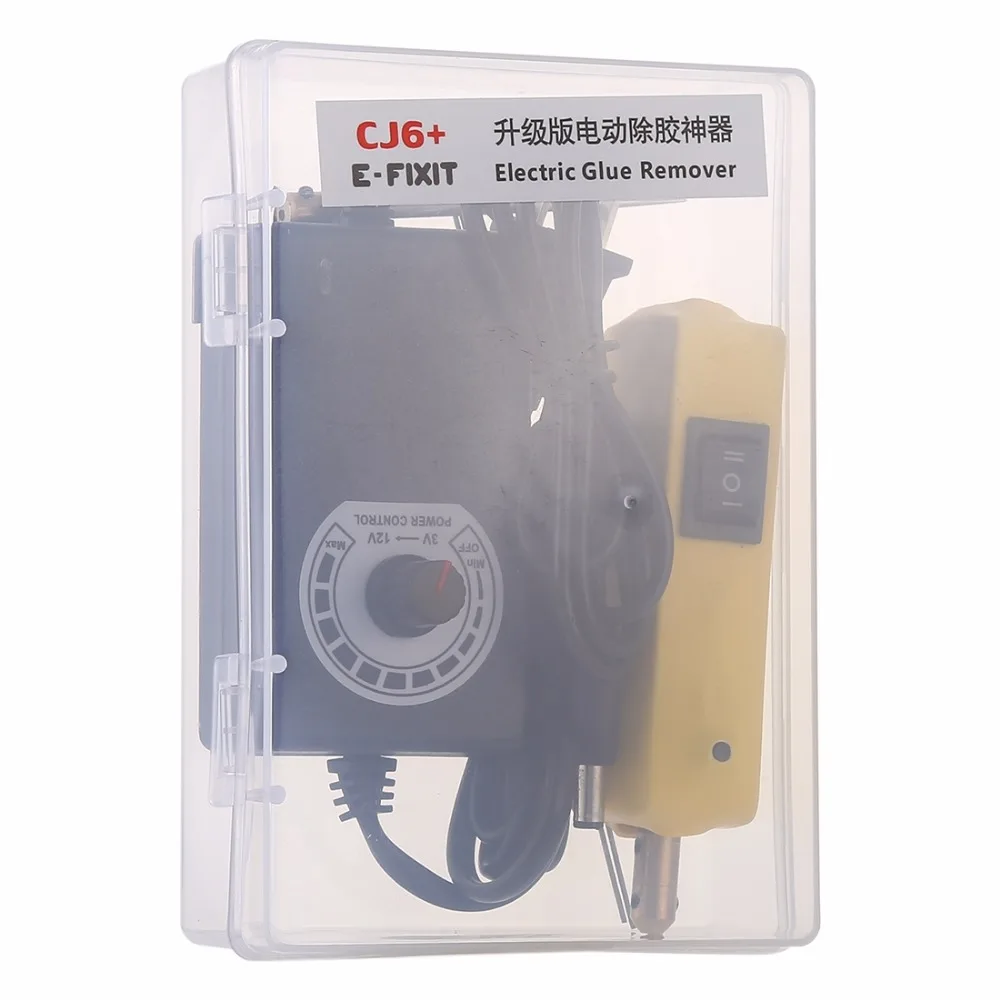 CJ6+ электрическая машина для чистки клея OCA инструмент для удаления клея инструмент для ремонта мобильного телефона ЖК-экран, США штекер