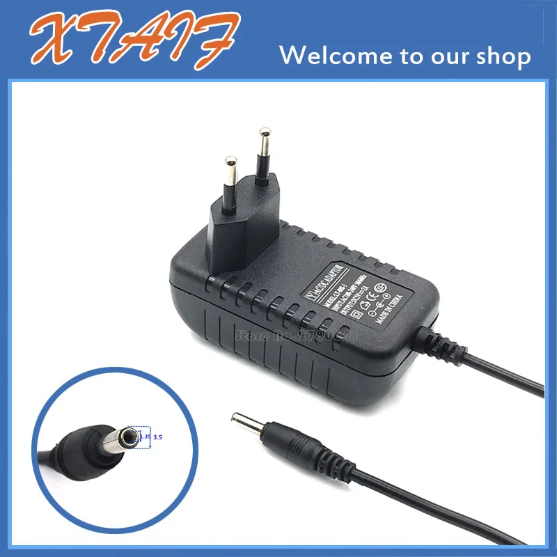 

1Pcs DC 5V 2A &2000mA NEW , AC 100-240V DC 5V2A Converter Adapter Power Supply EU Plug DC 3.5*1.35mm Free shipping