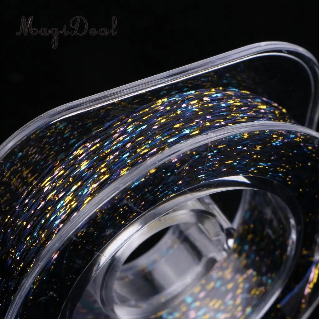 55yards/spool Metallic Guide Wrapping Fishing Line Thread Strong Nylon Fibers for Rod Building Repairing DIY