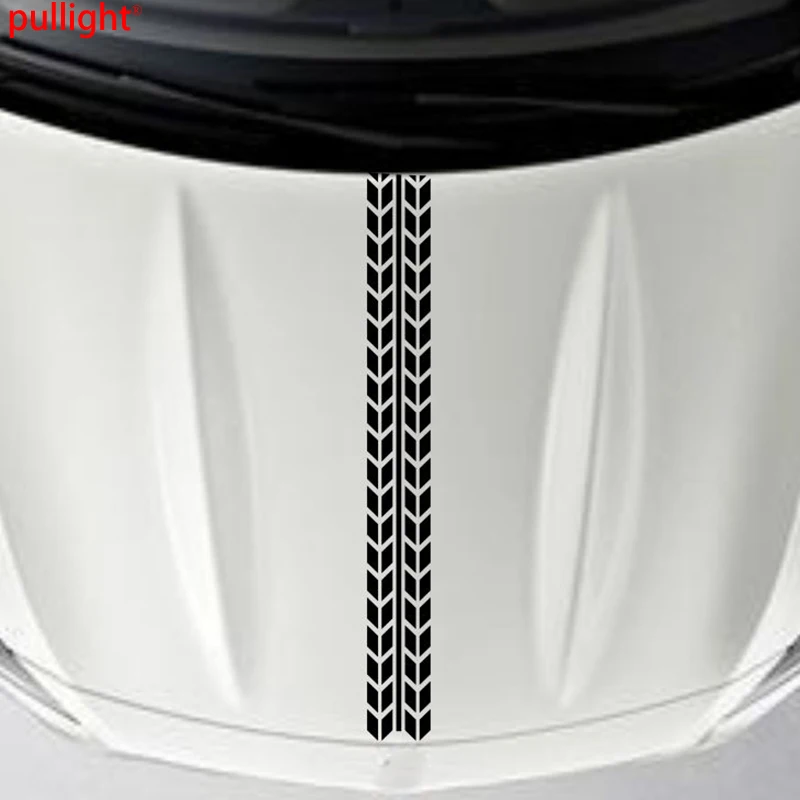 

Car Racing Stripes Sports Hood Decal Vinyl Graphics Bonnet stickers