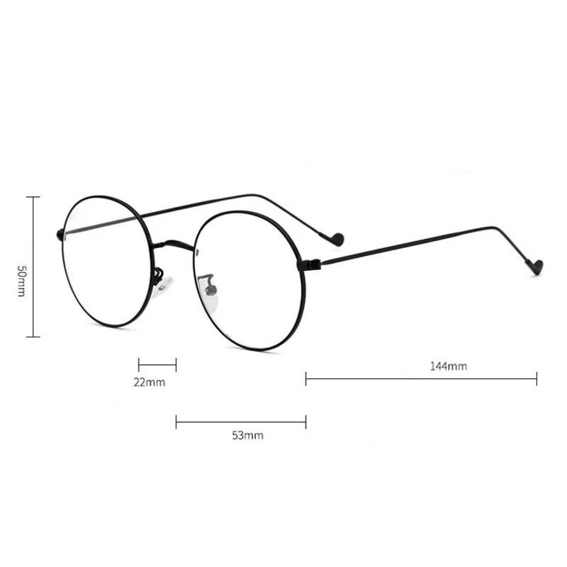 Dokly круглый Рамки Очки Винтаж женщина Очки Рамки классический глаз Очки круглый Рамки S Для женщин Очки