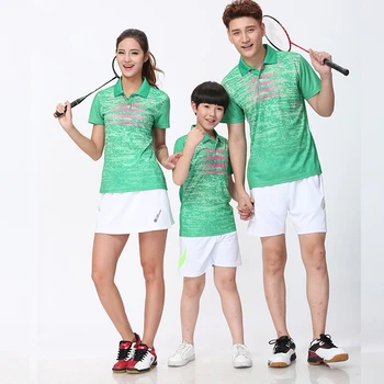 

men/women tennis sportswear shirt,badminton shirt,polyester Men Women tennis tshirts,world championship shuttlecock t-shirt QH56