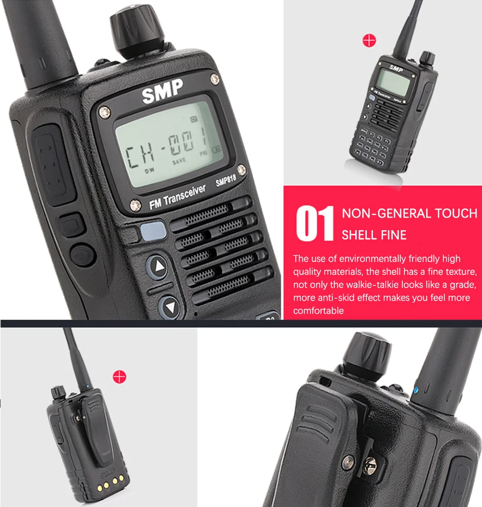 Подходит для Motorola Walkie Talkie SMP818 Civil 10 км рука высокой мощности отель мини двухстороннее радио портативный кв трансивер