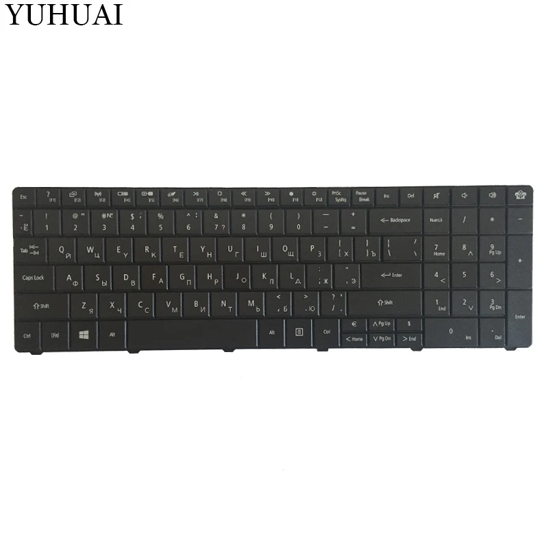  Russian Keyboard for Packard Bell NE71B Q5WTC Z5WT1 V5WT2 Z5WT3 Z5WTC LE EG70 EG70BZ RU Black keybo