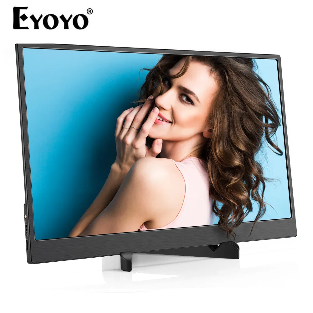 

Eyoyo EM15H 15.6" inch Gaming Monitor 1920x1080 178 degree HDR Display Second Screen for Laptop PC with USB-C & HDMI Inputs