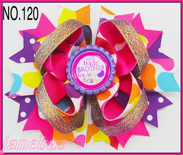 

free shipping 2017 Newest 145 pcs Good Easter festival hair bows Girl Hair Bows clip girl hair boutique hair bows