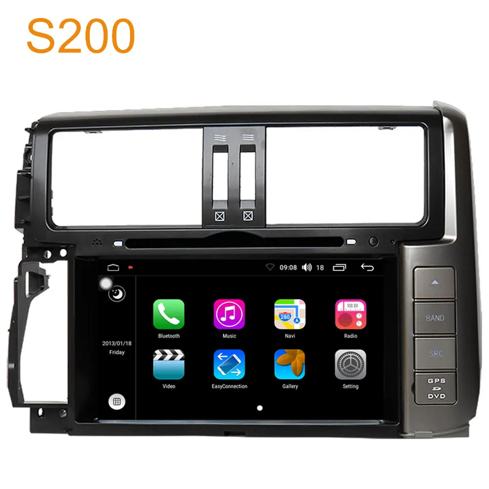 Winca S200 Android 8.0 PX5 Octa 8 Core CPU 32GB Rom Car DVD Radio GPS