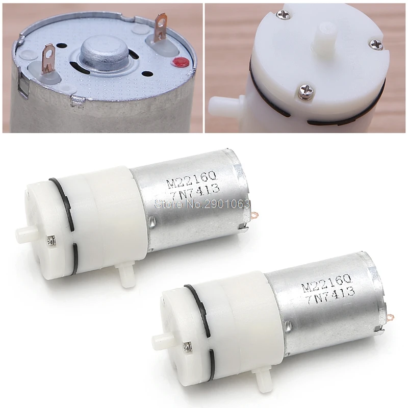 

DC 3V-6V 5V 370 Motor Small Monitor Breast Pump Micro Mini Air Pump Vacuum Pump