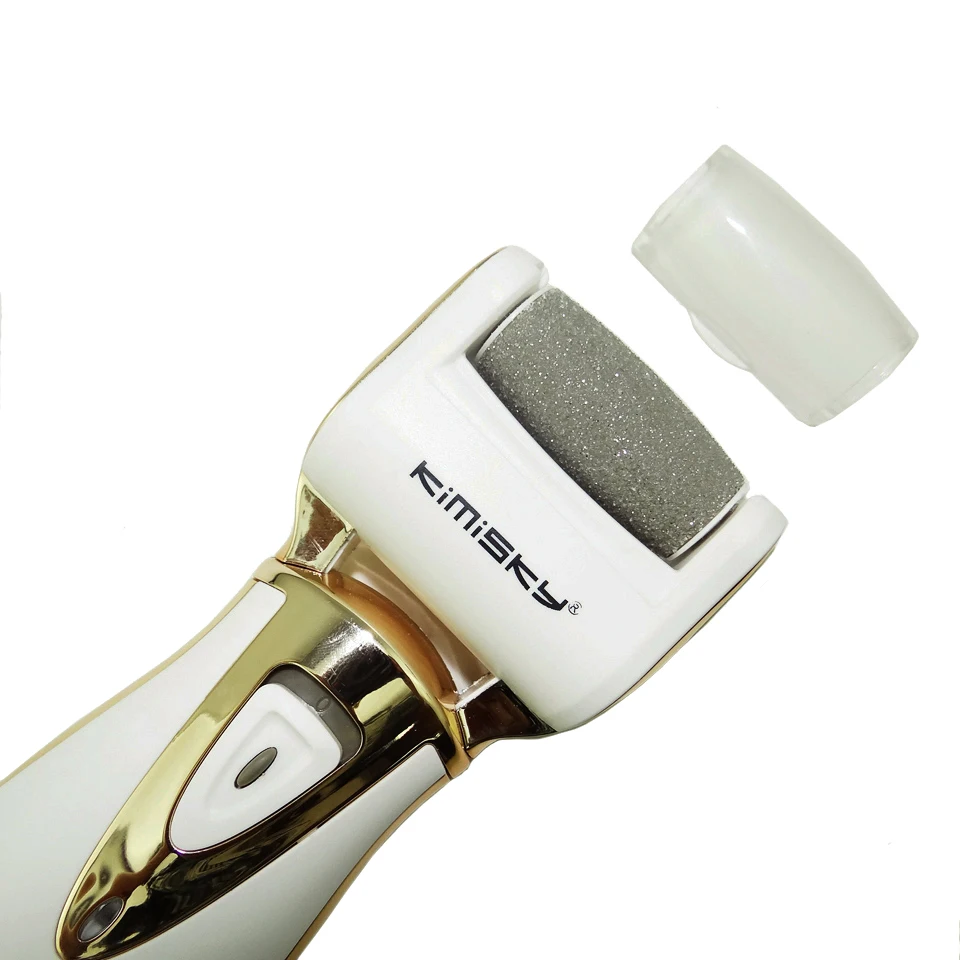 Ferramenta de Cuidados com os Pés Removedor de Pele Kimisky Luxo Recarregável Pedicure Cuidados Pessoais pé Esfoliante Elétrica Pés Morta Cabeças Rolo 8 os pés pedicure cuidados pessoais pé esfoliante