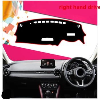 

For Mazda CX-3 2018 For Right -hand Drive 1PC Car Dashboard Mats Cover Sun Shade Dashboard Cover Capter Car Styling