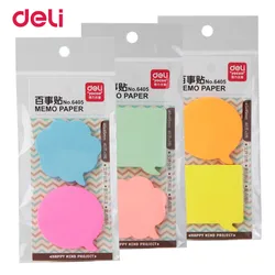 Feuillets adhésifs coréens pour Deli, 80 feuilles, bloc Notes Filofax créatif, fournitures de bureau, papeterie scolaire 