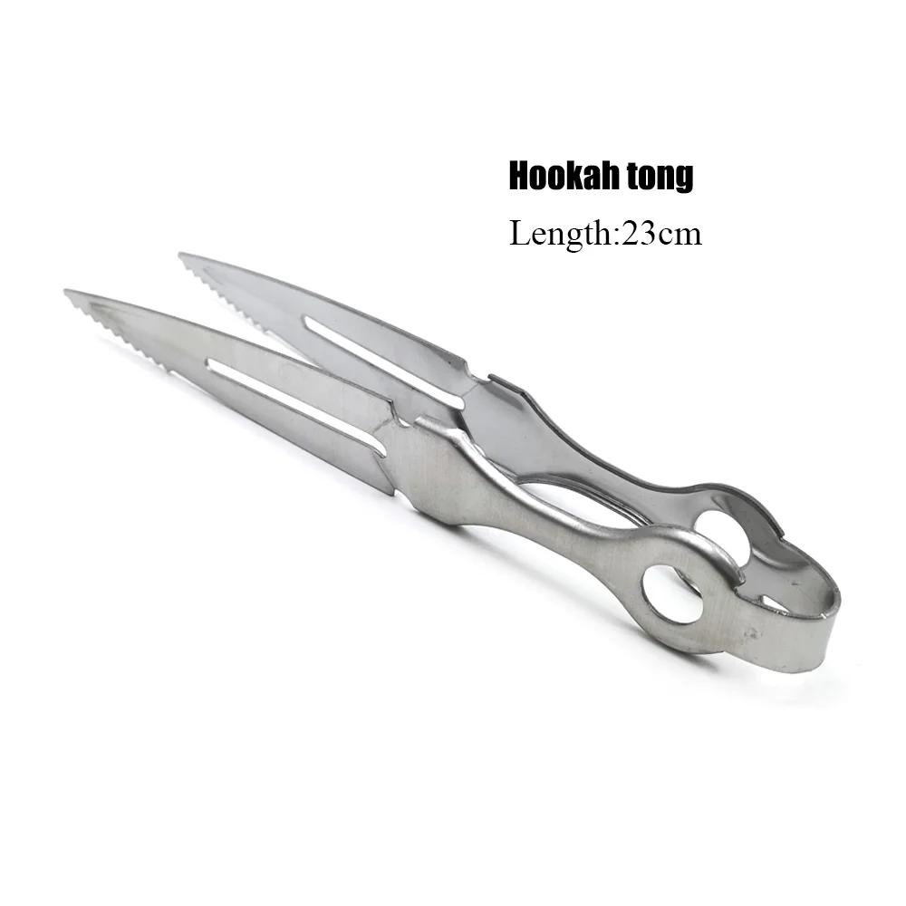 Shishia Tongs Tweezers Hookah Nargile Chicha Charcoal Accessories Gadgets LM-119