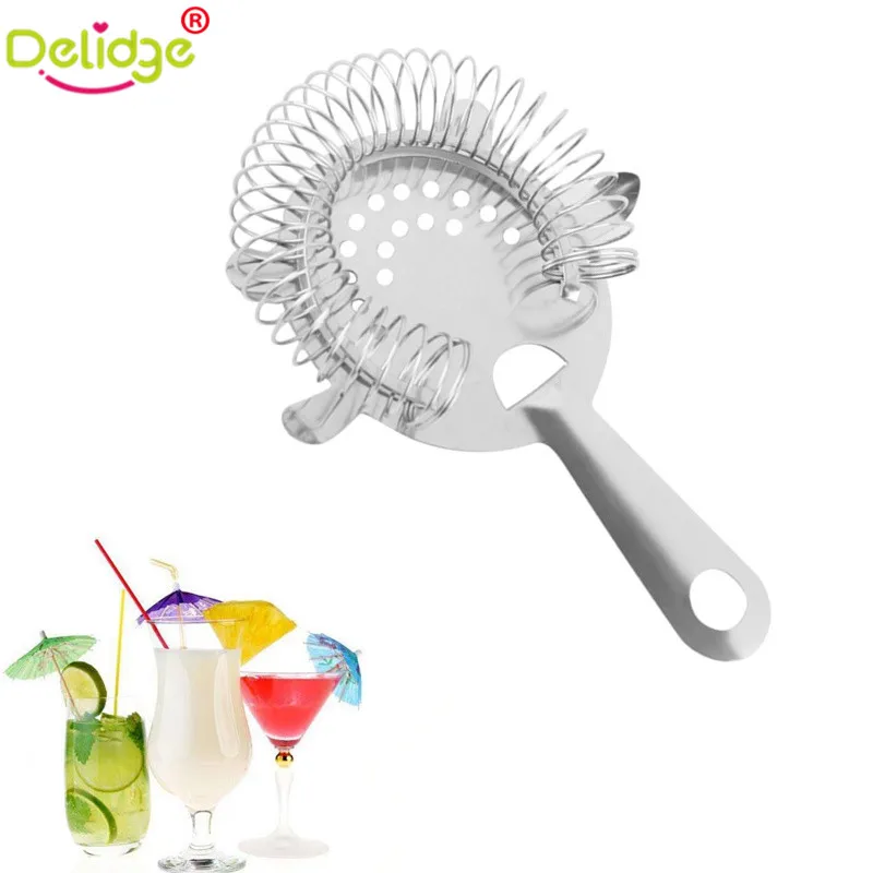 Buy Delidge 1 pc Ice Strainer Stainless Steel Cocktail