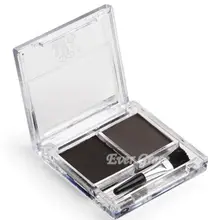 ICYCHEER Colors Eyebrow Powder Eye Brow Palette Cosmetics Makeup Shading Smoky Smokey