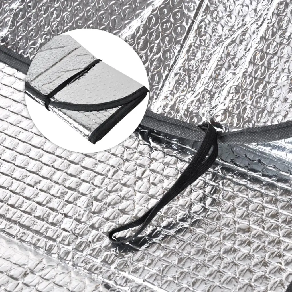DWCX автомобиль складной серебряный Солнцезащитный козырек щит задний передний лобовое стекло светоотражающий тепловой Чехол для BMW VW Audi Toyota Chevrolet