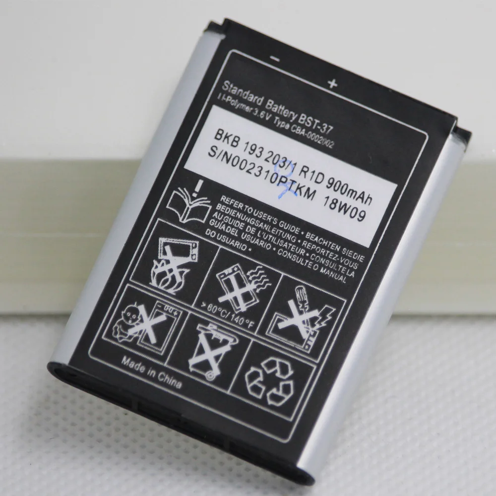 Batteria BST-37 900mAh Per Sony Ericsson W800i W810i K-750i K610i - Foto 9