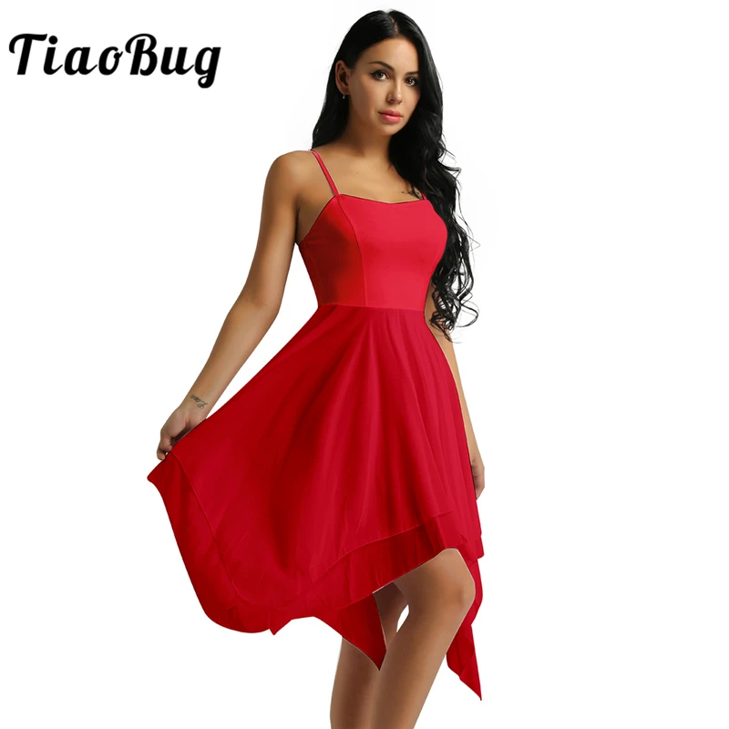 red dance costumes contemporary