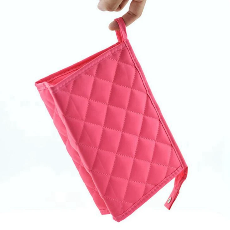 السفر الماس التجميل حقيبة الأزياء شعرية سستة يشكلون حقيبة غسل عدة أكياس ماكياج منظم تخزين الجمال النساء أدوات الزينة