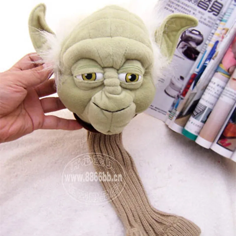 

40CM Star Wars Yoda Plush Toys Yoda Golf Club Cover Tall fashion Send a friend's birthday present