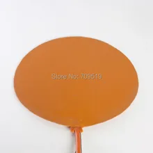 12 v/24 v силиконовый резиновый 3D-принтер с подогревом круглый 300 мм