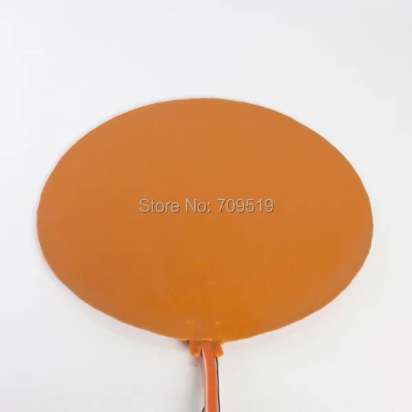 

12v /24v Silicone Rubber 3D Printer Heated Bed Round 300mm